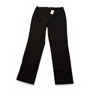 J. Jill Black Stretch Straight-Leg Pants